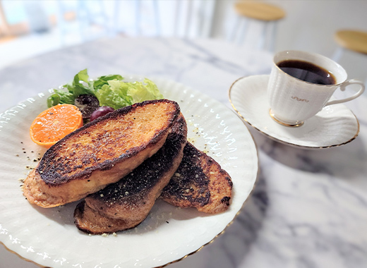 ふわとろ食感が自慢のフレンチトーストの画像